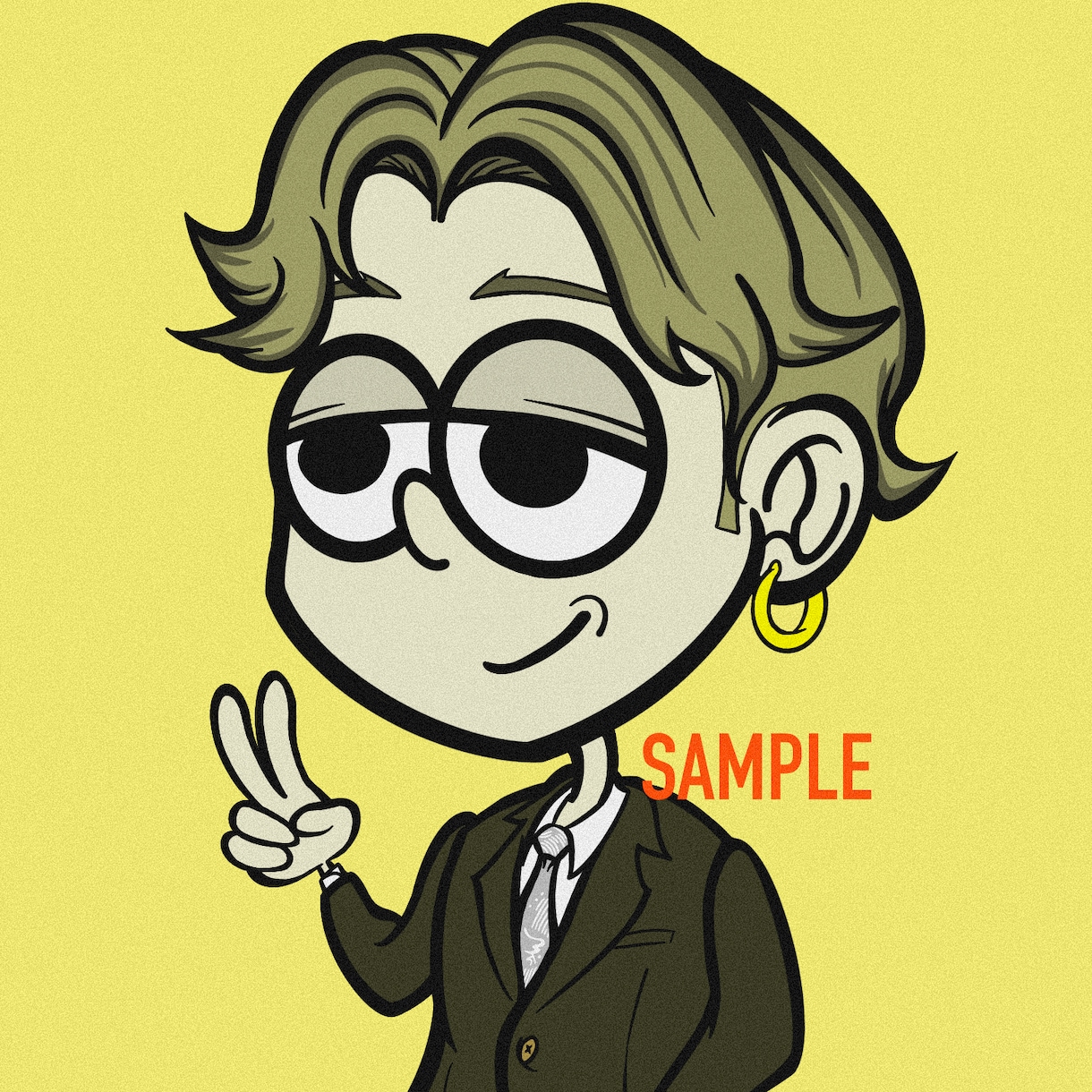 ポップで可愛いらしいイラストお描きします 動物なども対応可能です！SNSアイコン、プレゼントにも◎ イメージ6