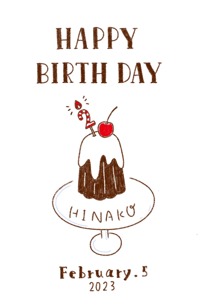 お名前入りのバースデーイラストを作成致します お子さまの記念日やお祝いに、名入れイラストをお描きします。 イメージ4