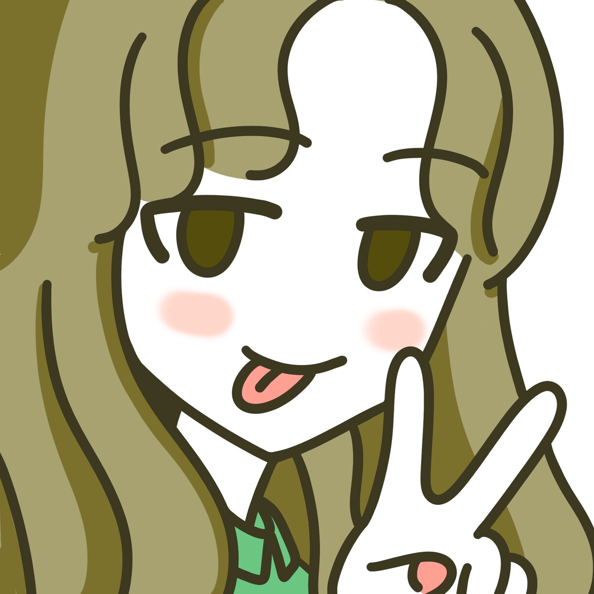 SNSアイコン（似顔絵•固定キャラ）制作します 自分専用のオリジナルアイコンを作ってみたい！という方に イメージ1
