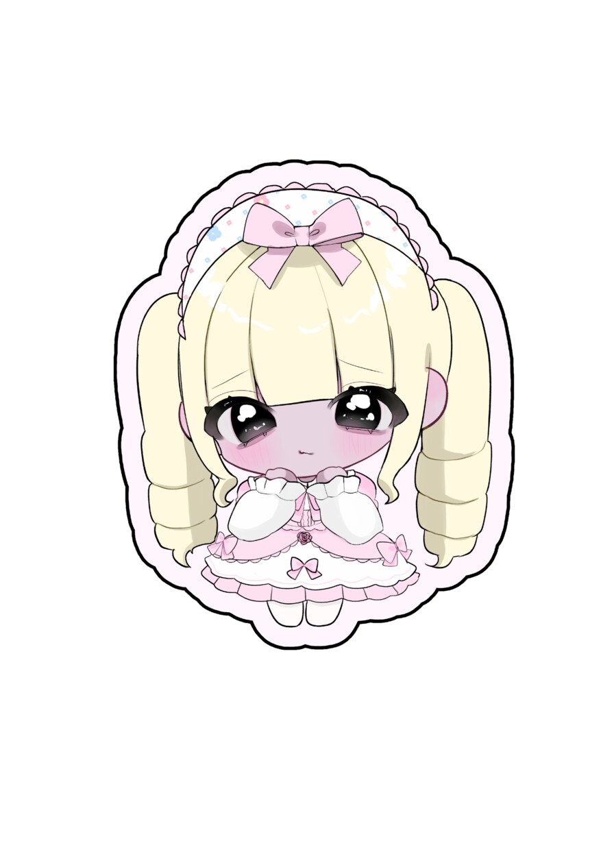 ロリィタ・地雷量産系の可愛いアイコン描きます SNSで映える可愛いアイコンを制作します！！ イメージ8