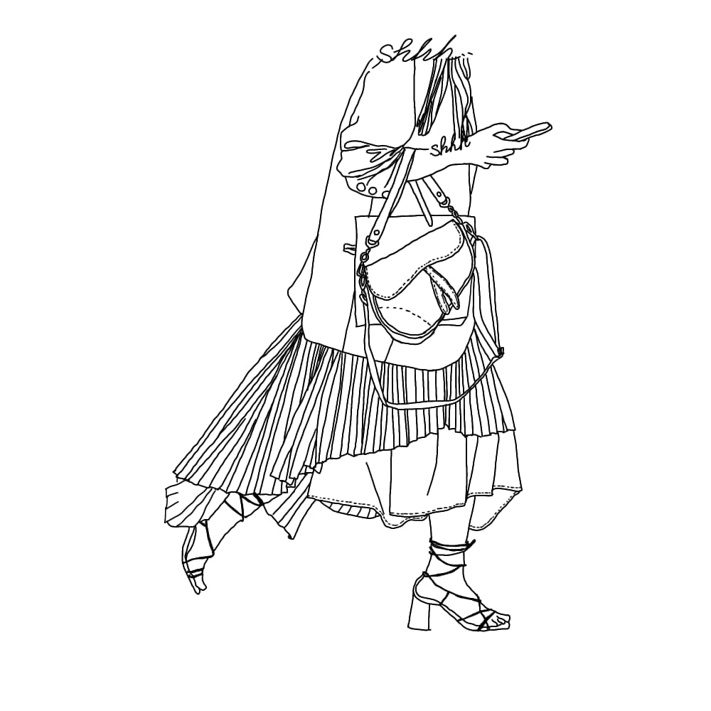 現役ファッションデザイナーが描きます あなただけのおしゃれな線画イラストをご提案いたします♪ イメージ7