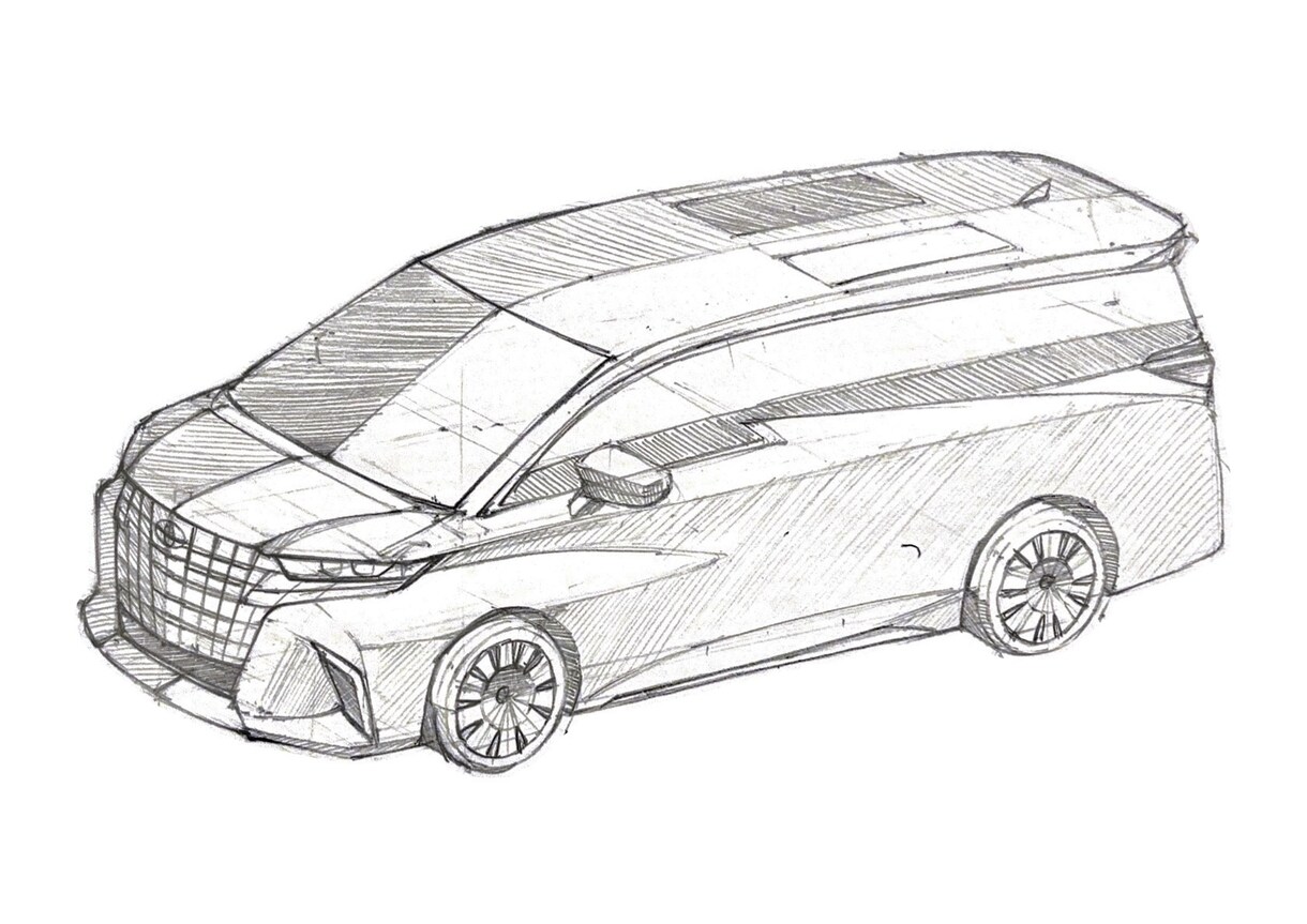 愛車や思い出の乗り物を手描きでスケッチします 車、バイク、電車、飛行機など、どんな乗り物でも対応可能です。 イメージ4
