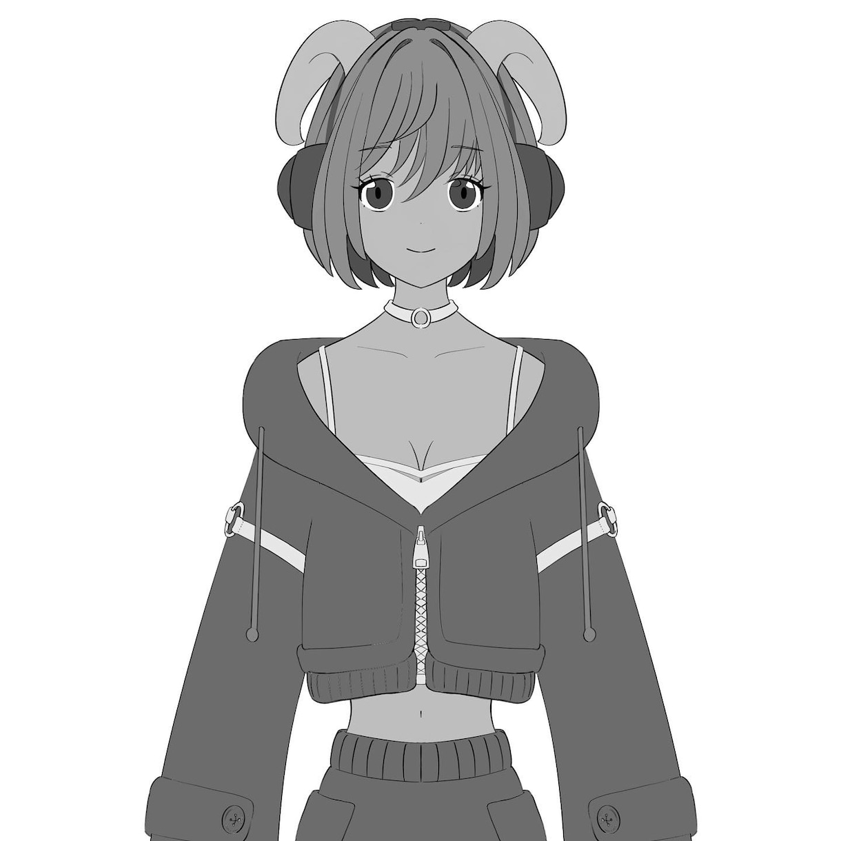 Vtuberキャラデザからモデリングまで制作します Live2Dモデル・パーツ分け　プロが1からお作り致します！ イメージ4