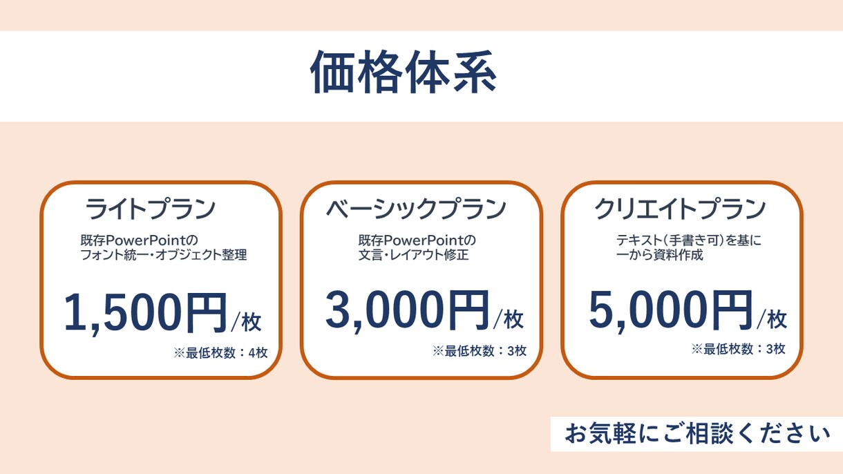 伝わるPowerPointを作成します 「しっくり来ないが、どう直せばいいのか分からない」方へ イメージ6
