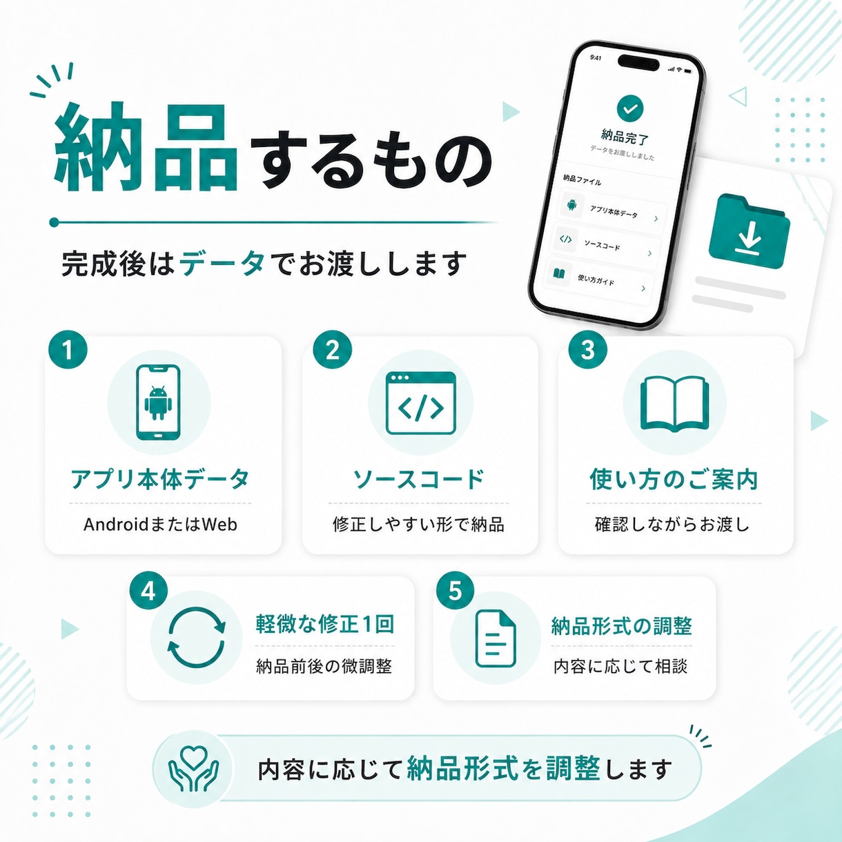 Android・Webの小規模アプリを開発します 初めての方も相談しながらアプリを形にします イメージ9