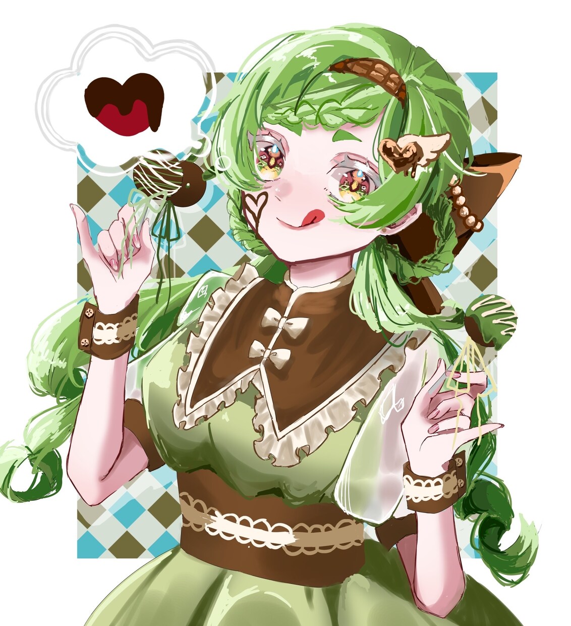 オリジナルアイコン/イラストお描きします 納得いくまで一緒に作成します☆修正無料☆表情差分2パターン イメージ6