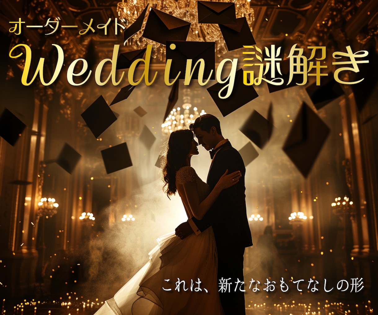 結婚式・披露宴用謎解きをオーダーメイドで制作します 世界に一つ！ゲストに待ち時間も楽しんでいただける謎解きを！ イメージ1