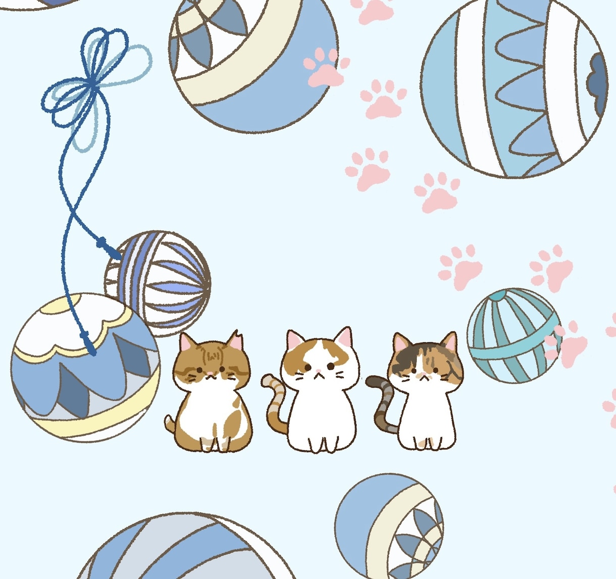 かわいいペットのゆるふわイラスト描きます SNSのアイコンやスマホの待ち受けに イメージ4