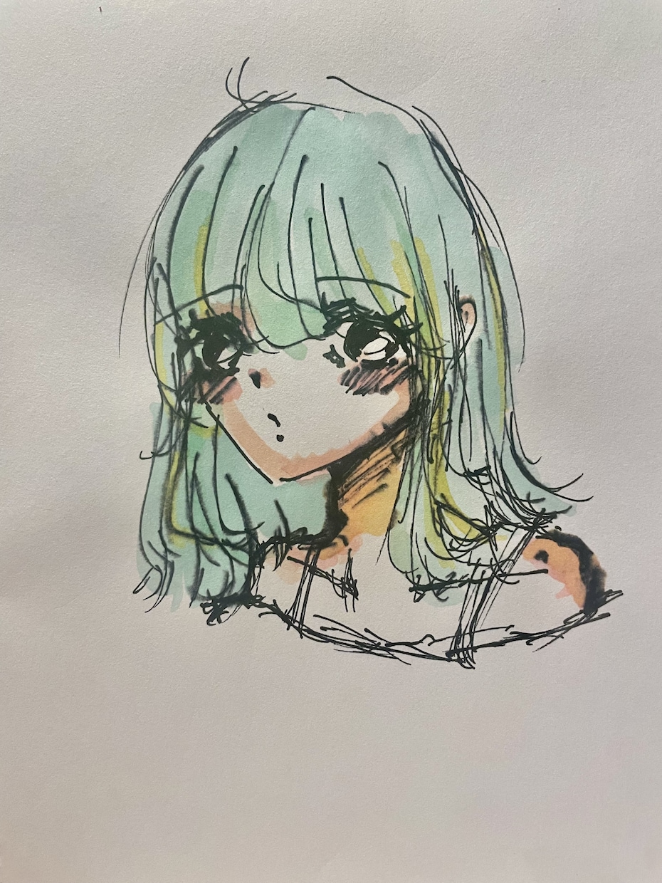 可愛い女の子を描きます 女の子作成！可愛いと思う女の子を一生懸命描きます！^_^ イメージ1
