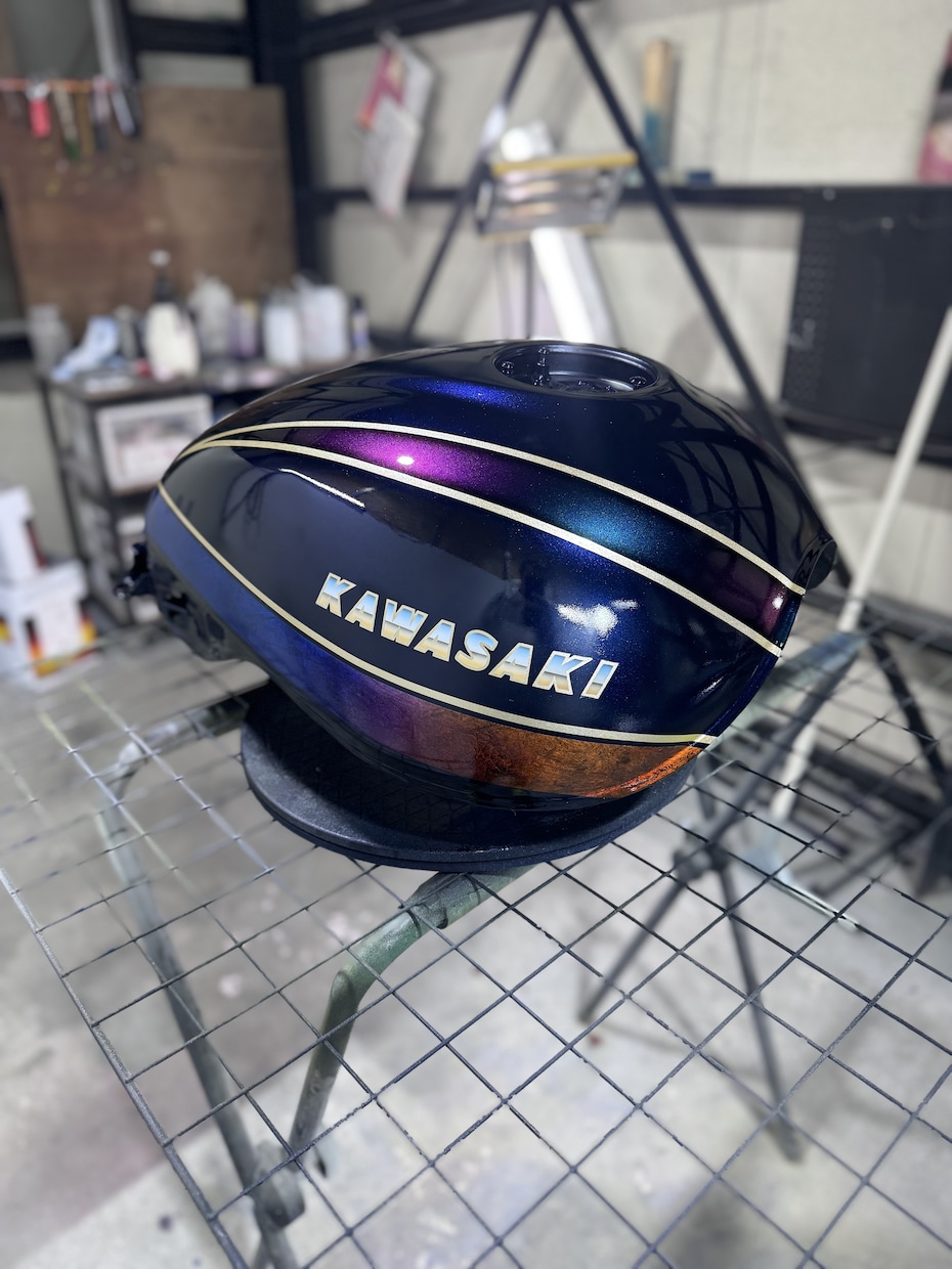 プロがバイクや小物など何でも塗装します 年間100件以上の塗装経験！純正塗装、カスタムペイントまで！ イメージ1