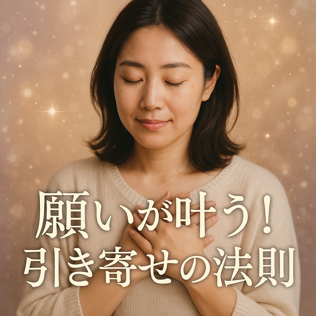 願いを叶える現実的な引き寄せの法則をお伝えします もっとシンプルに人生を軽やかに！豊かになるための実践法 イメージ1