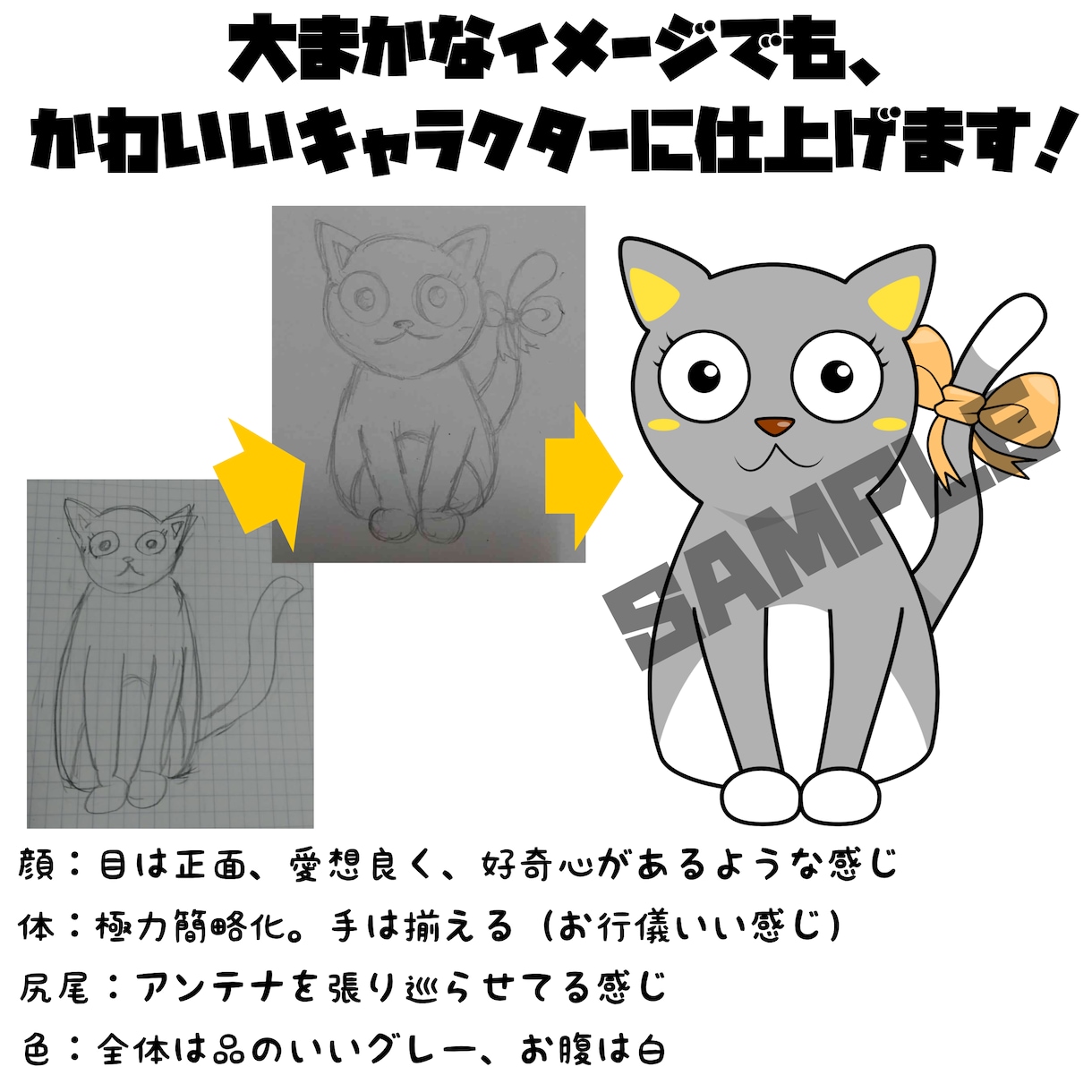 あなただけの「ゆるキャラ」一緒に考えます 「プロフィール画像」「企業・団体のPR」にぴったり！！！ イメージ4