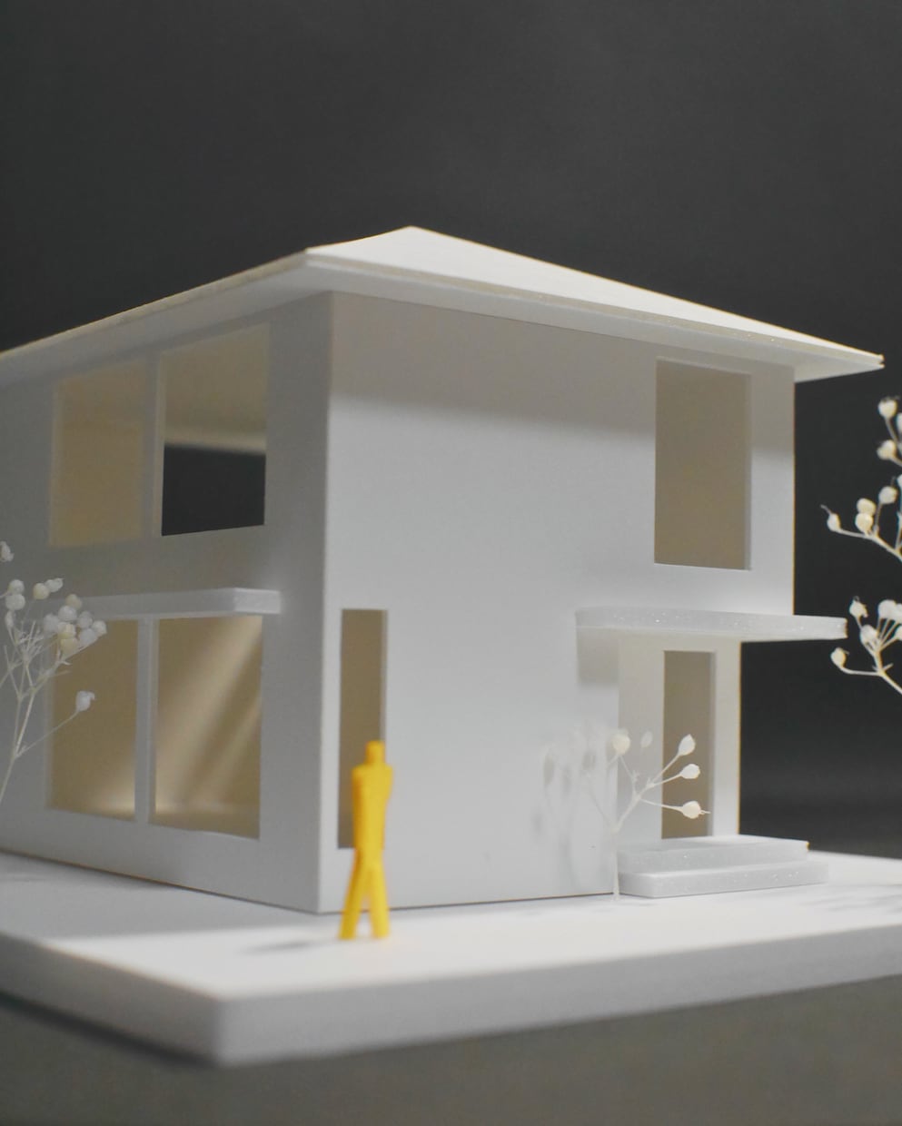 住宅設計のプレゼンで空間を模型で製作致します 図面だけでは伝わりきらない思いを模型で形にできます イメージ1
