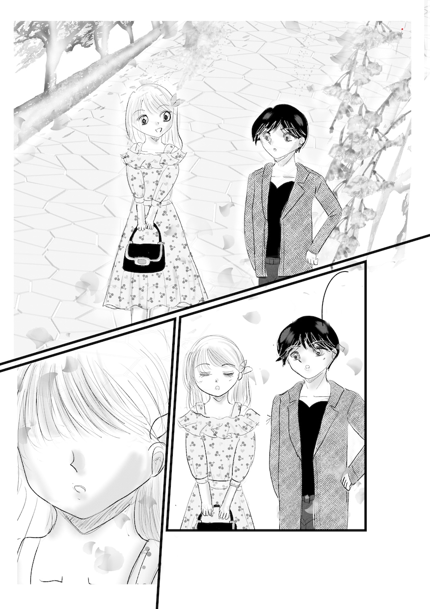 格安（白黒2Pで8000円）で漫画描きます カラーは1Pで8000円。可愛い女の子得意です。 イメージ6