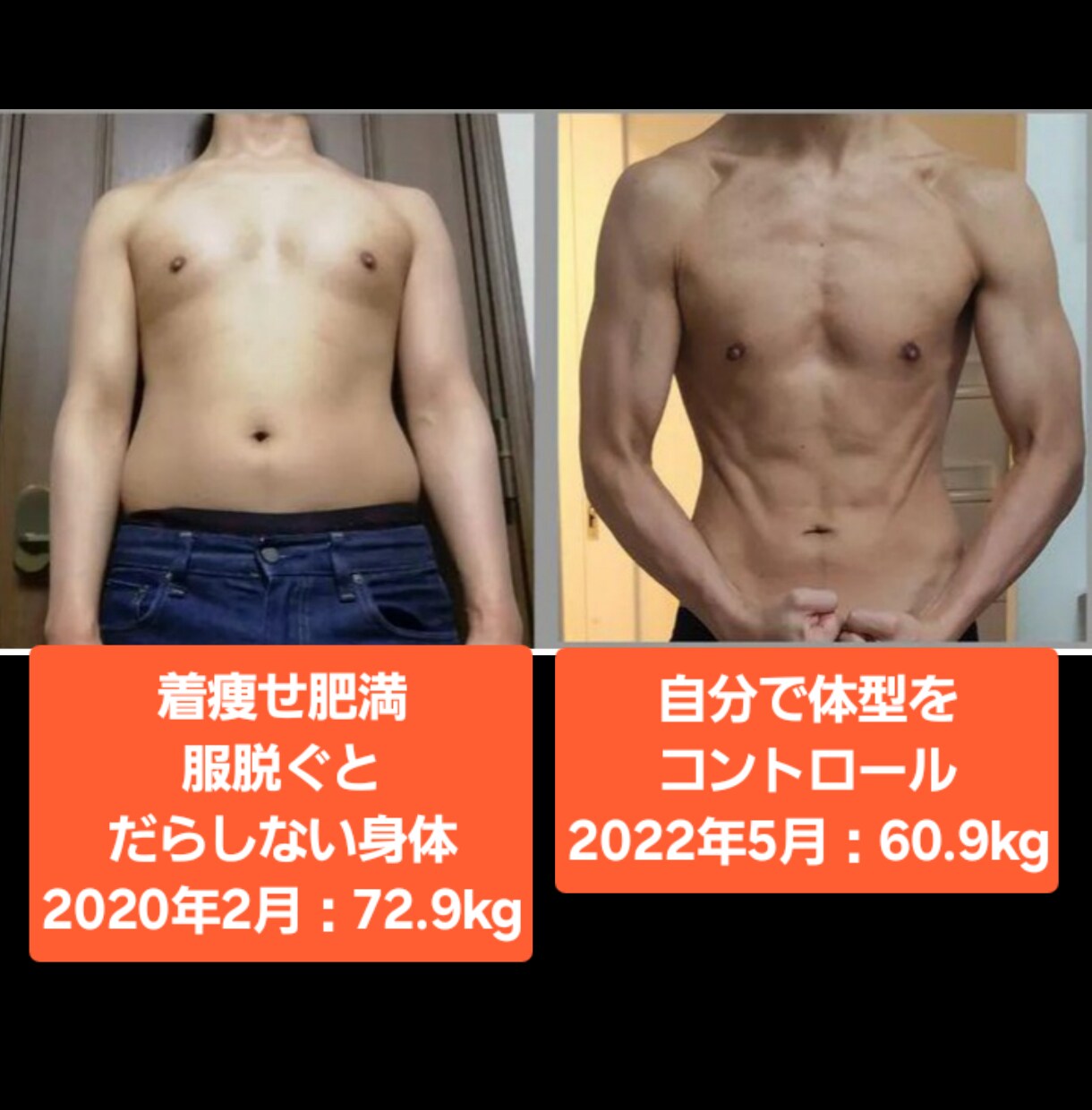 元83kgリバウンドしないダイエット相談やります 元肥満の実体験。我慢しすぎず体型維持する秘訣共有 イメージ3