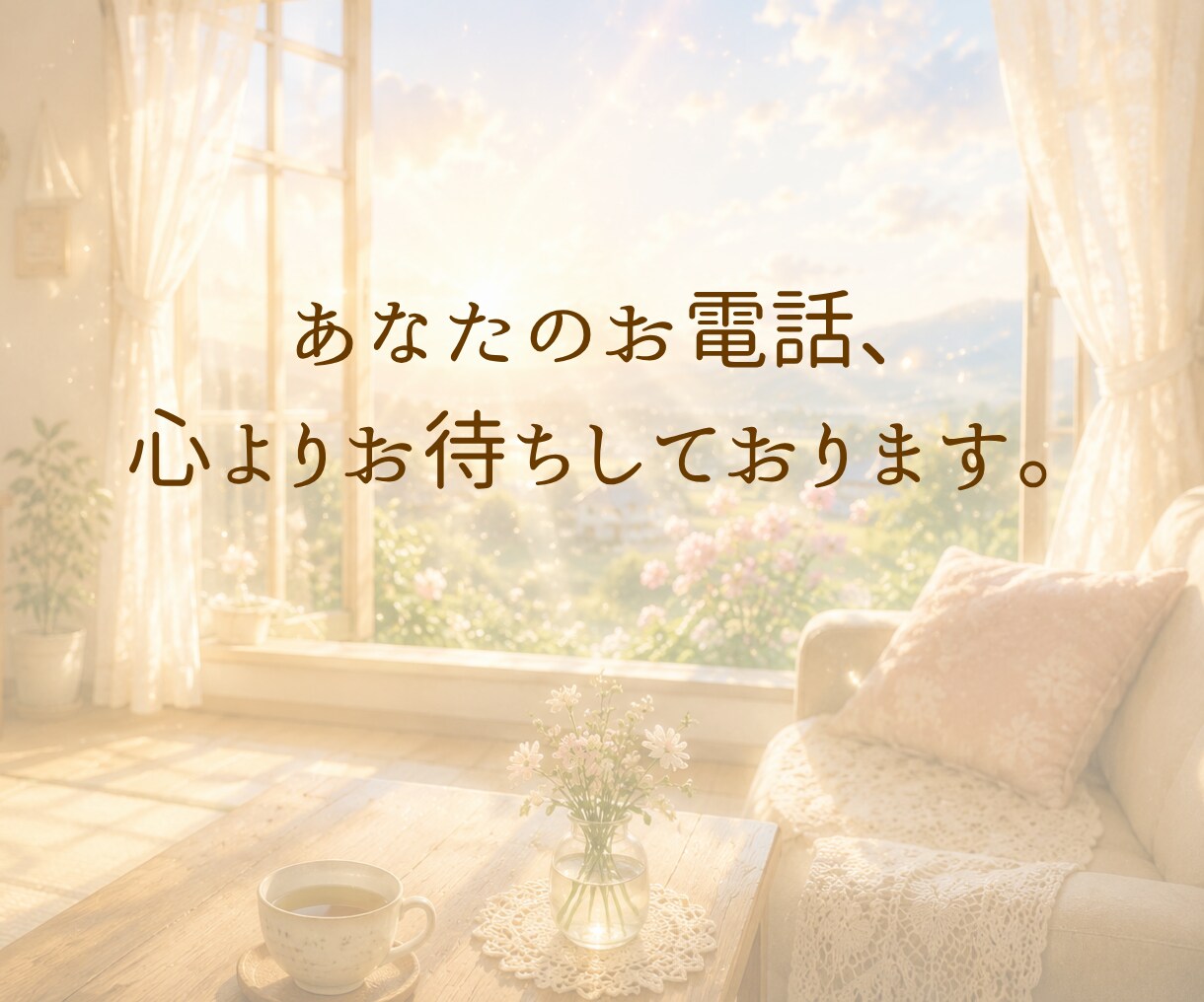 じっくりでも、ちょっと数分でも♪お悩みお聴きします 母のように、祖母のように。あなたの心にそっと寄り添います。 イメージ10