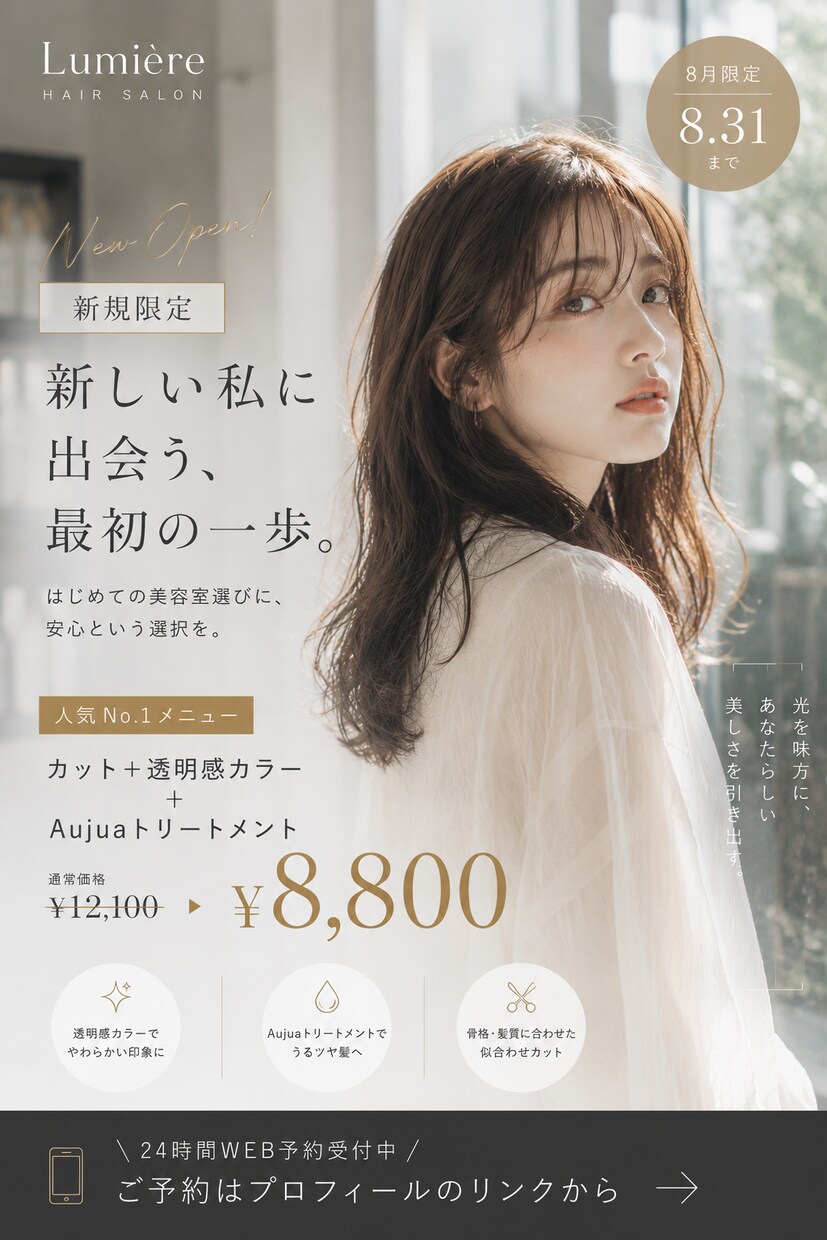 見た目だけの広告を、反応重視にします “なんとなく作る広告”から、“売れる構造で作る広告”へ。 イメージ8