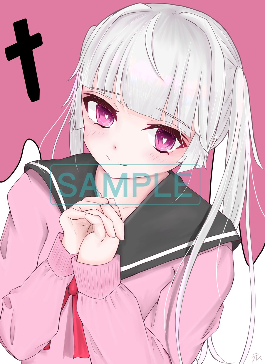 かわいい女の子のイラスト描きます 腹～太ももくらいまでのイラスト描きます！ イメージ1
