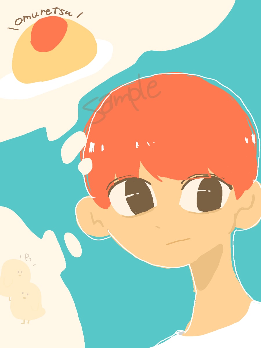 唯一無二のイラスト描きます 個性的なアイコンが欲しい方にオススメ！<商用利用可能> イメージ1