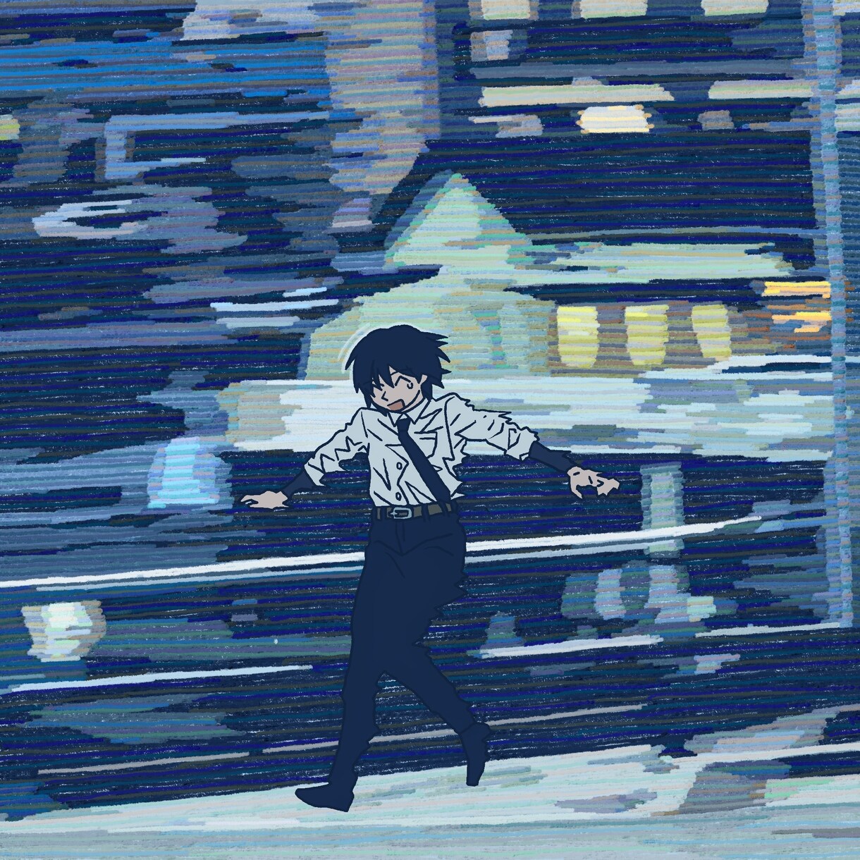 風景に人物が佇む生活感のある絵を描きます 思い出の記録やあなた自身の表現をお手伝いいたします！ イメージ3