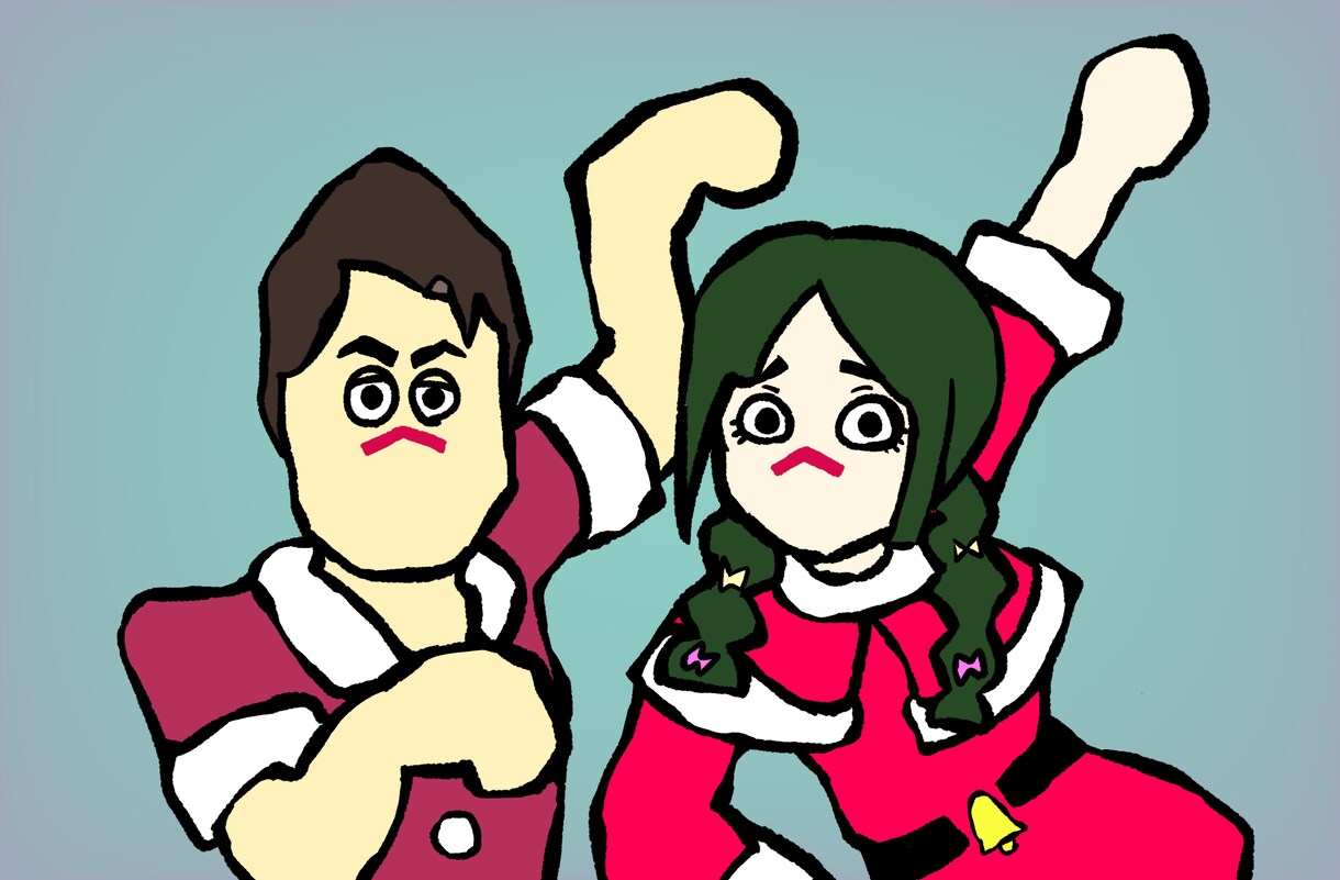あのCM風似顔絵イラストお描きします クスッと笑ってしまう。。。SNSのアイコンにぴったりです！ イメージ3
