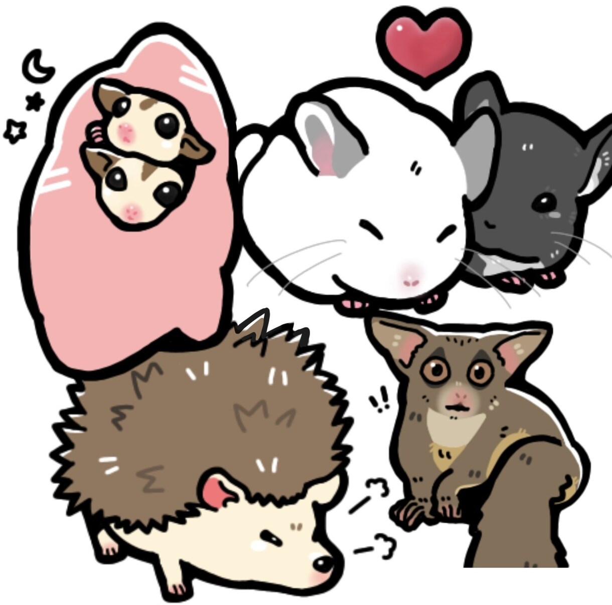 ペットをかわいくデフォルメ！ペットイラスト描きます ポップな絵柄でペット(犬猫鳥蛇etc.)をイラスト化します！ イメージ5