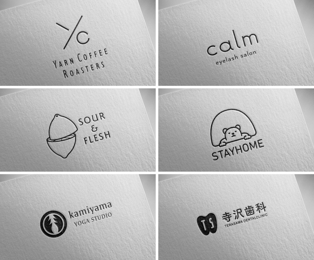 コンセプトを大切にしたフラットなロゴを制作します 必要に応じ統一感のある名刺・ショップカードなども制作できます イメージ5