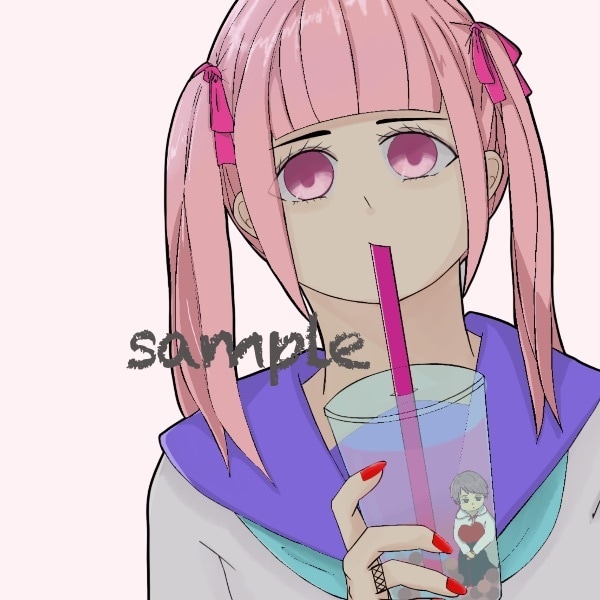 イラストオーダー承ります SNSアイコンなどさまざまなご依頼を承っております。 イメージ2
