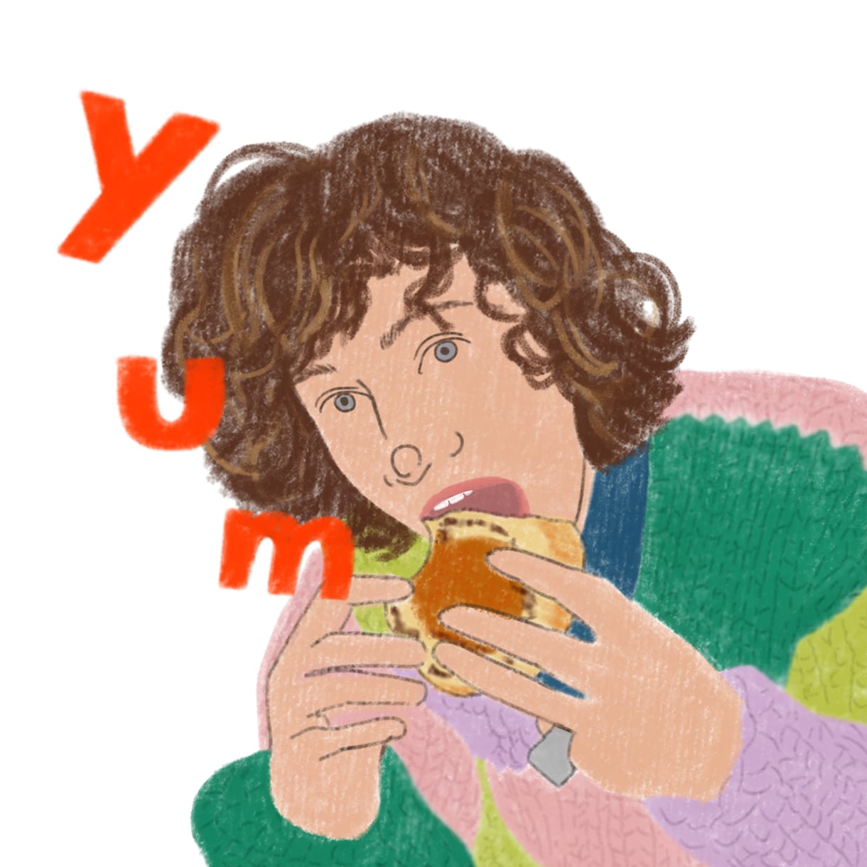 SNSのアイコンに使える似顔絵を描きます アイコンやお友達へのプレゼントに！お好きなモチーフも追加可能 イメージ9