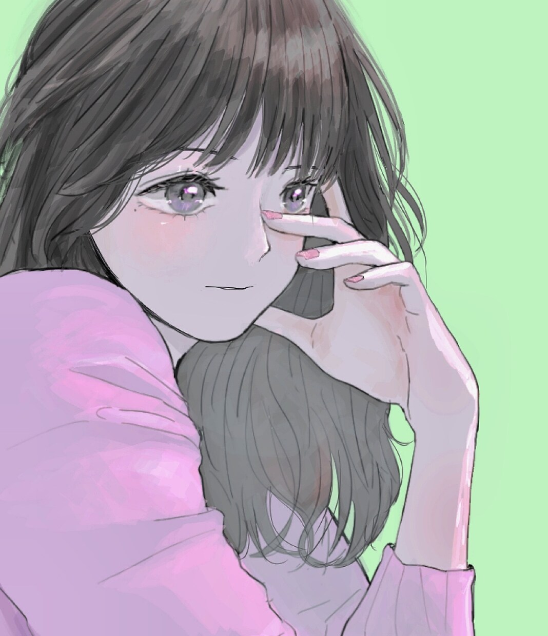 誠心誠意想いを込めて、お好みのイラスト作成します アイコン、サムネイル、MVイラスト、キャラクターデザインなど イメージ3