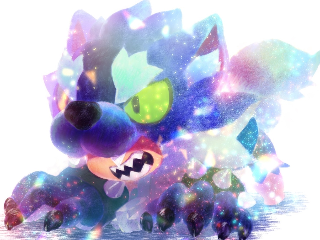 優しいふわふわした絵柄のアイコンを作成致します きらきらふわふわした可愛いアイコンを制作します！ イメージ8