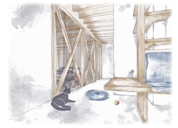 外観・内観パースを作成致します 手描き風からCGまで幅広く対応させていただきます。 イメージ9
