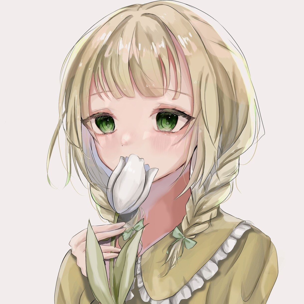 キャラクターデザイン 二次元創作を描きます 透明感のあるイラストを描くのが得意です。 イメージ10