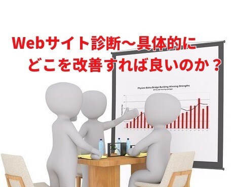 Webサイト診断〜改善内容ご提案致します いまだけ、具体的なサイト改善案だけでなくキーワード候補を提示 イメージ1
