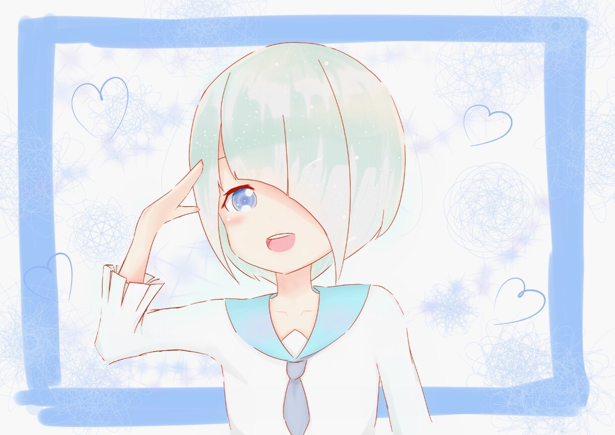 可愛い女の子描きます かわいいアイコンに仕上げます！ イメージ2