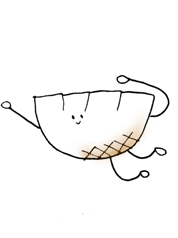 SNSアイコンに使えるイラスト4カット描きます 食べ物/動物/人物など承ります！ イメージ3