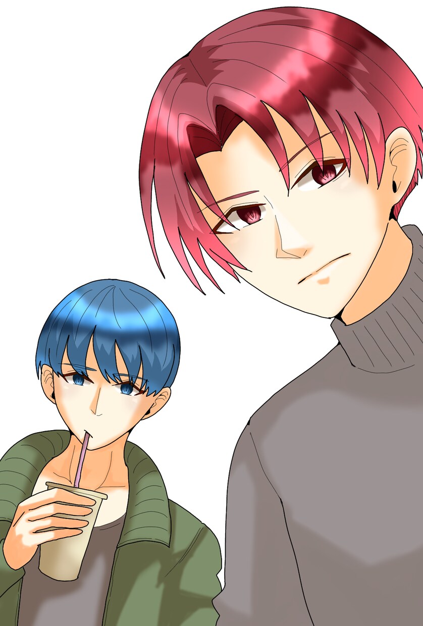 あなたの思い描く人＋背景を描きます アイコン・サムネ・立ち絵などにどうぞ イメージ5