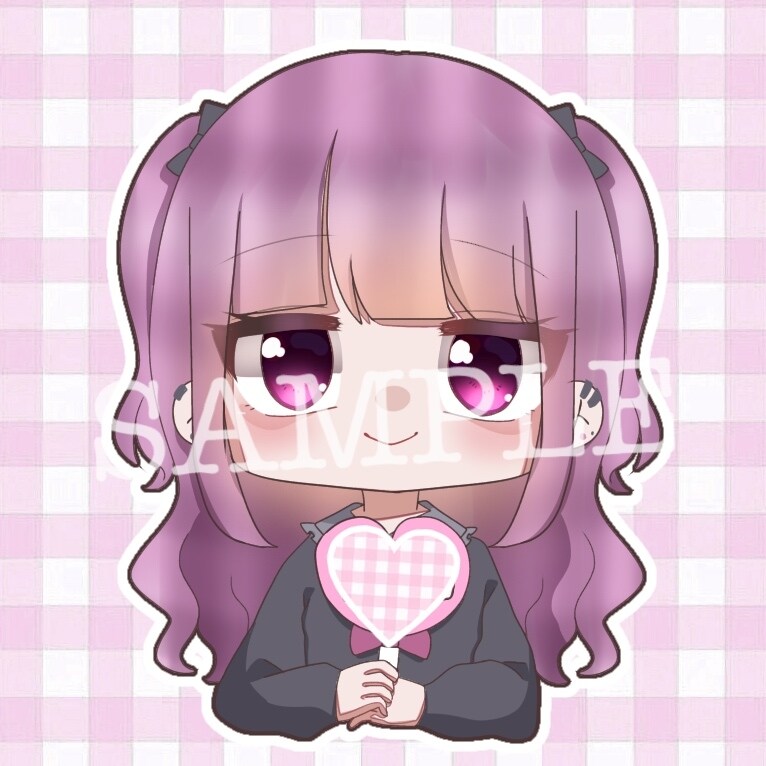 かわいいペンライトを持ったアイコンを描きます かわいいペンライトを持ったアイコンを描きます イメージ2