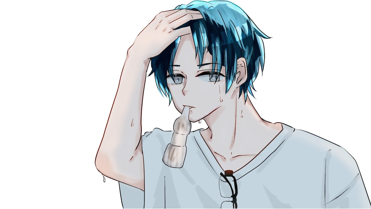 イラストアイコン描きます 青年のイラストや少女のイラストのアイコンを描きます イメージ1