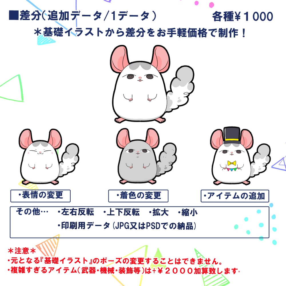 商用利用可!3000円~デフォルメキャラ描きます 動画やブログのマスコットキャラ、SNSのアイコンにぴったり! イメージ4