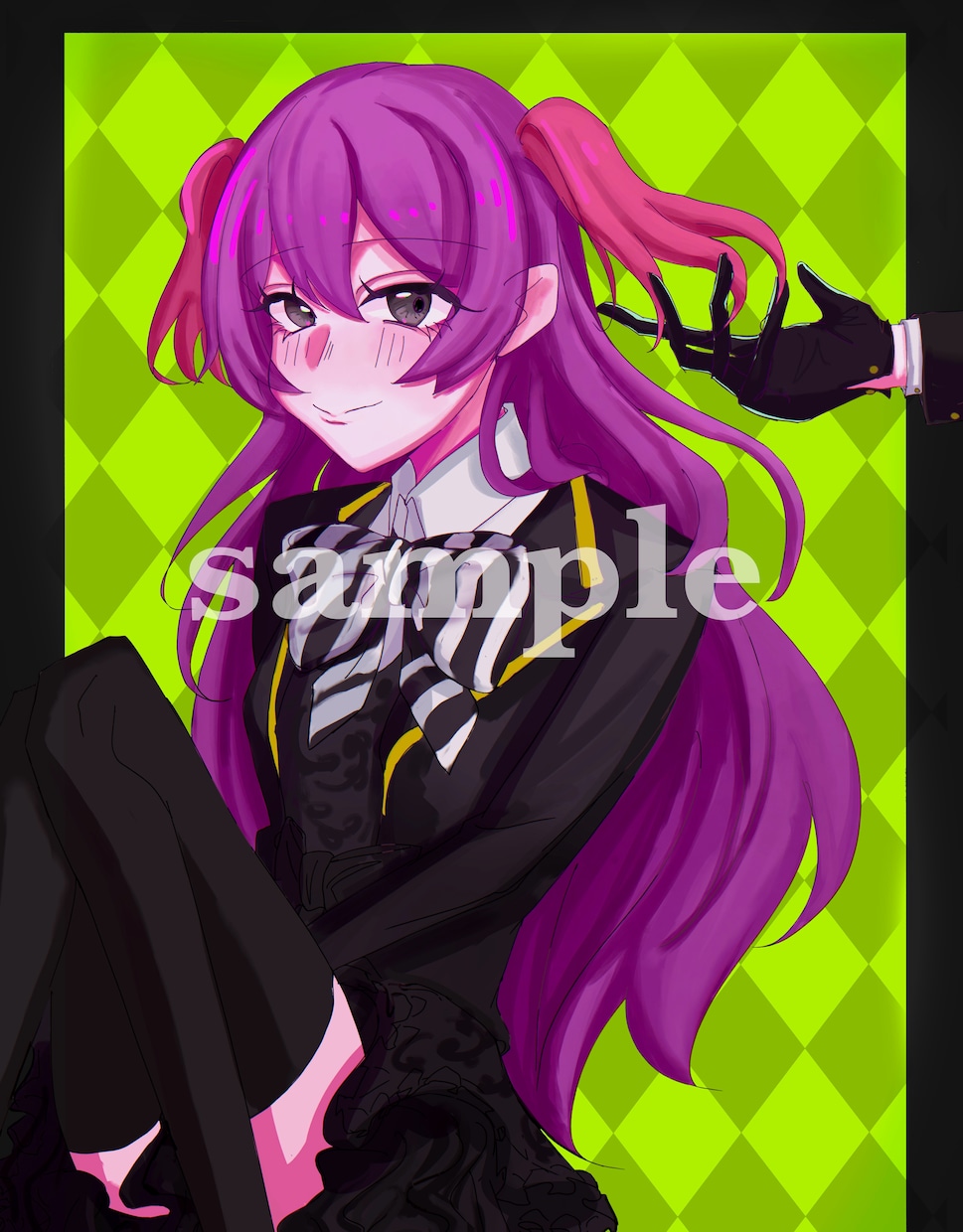 4月まで特別価格♡かわいい夢絵コテ単お描きします お手軽に可愛いイラストお描きします♪ イメージ1