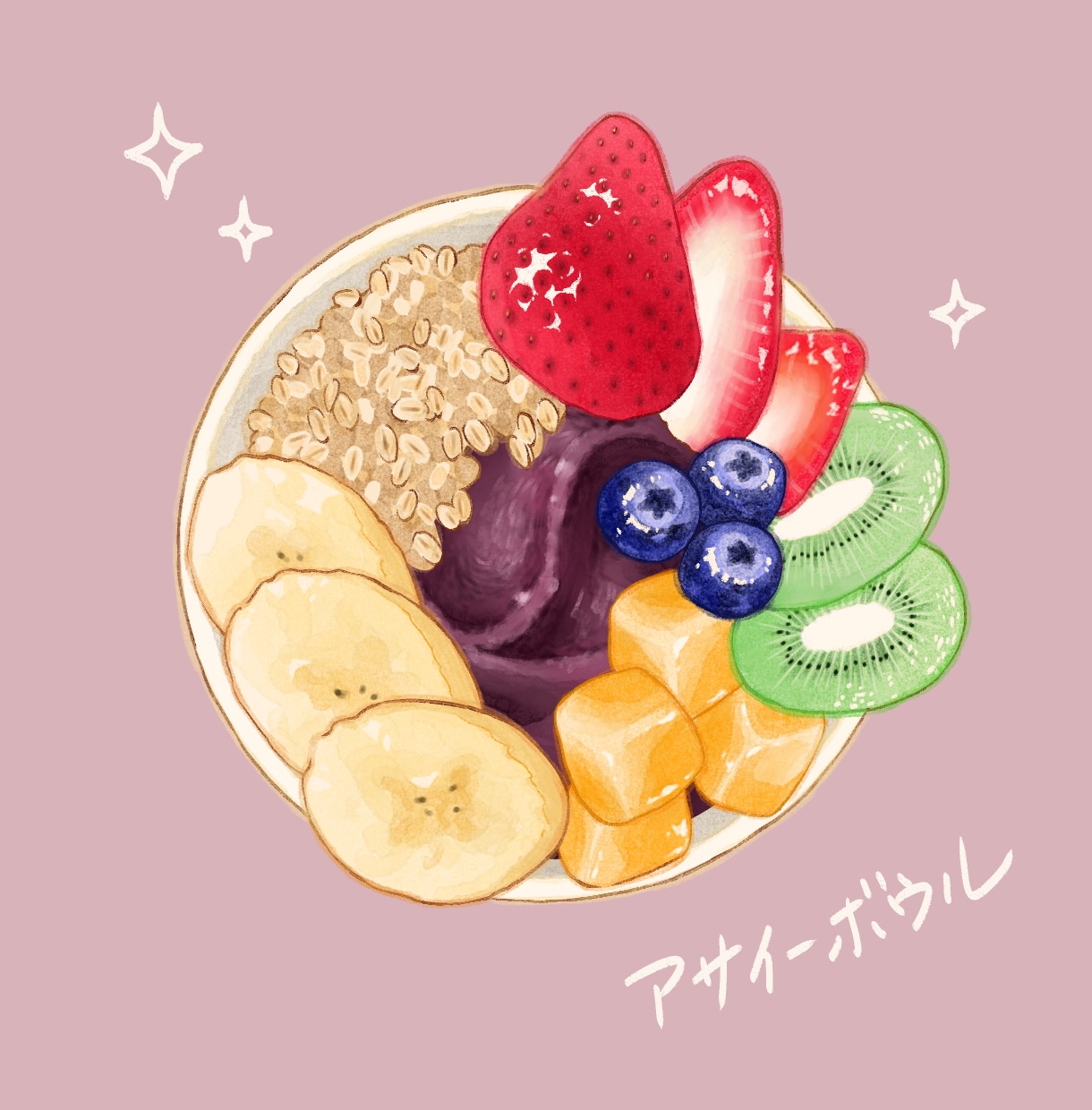 スイーツや飲み物のイラストを描きます レトロでかわいいイラスト♡カフェのメニューやノベルティに♡ イメージ10