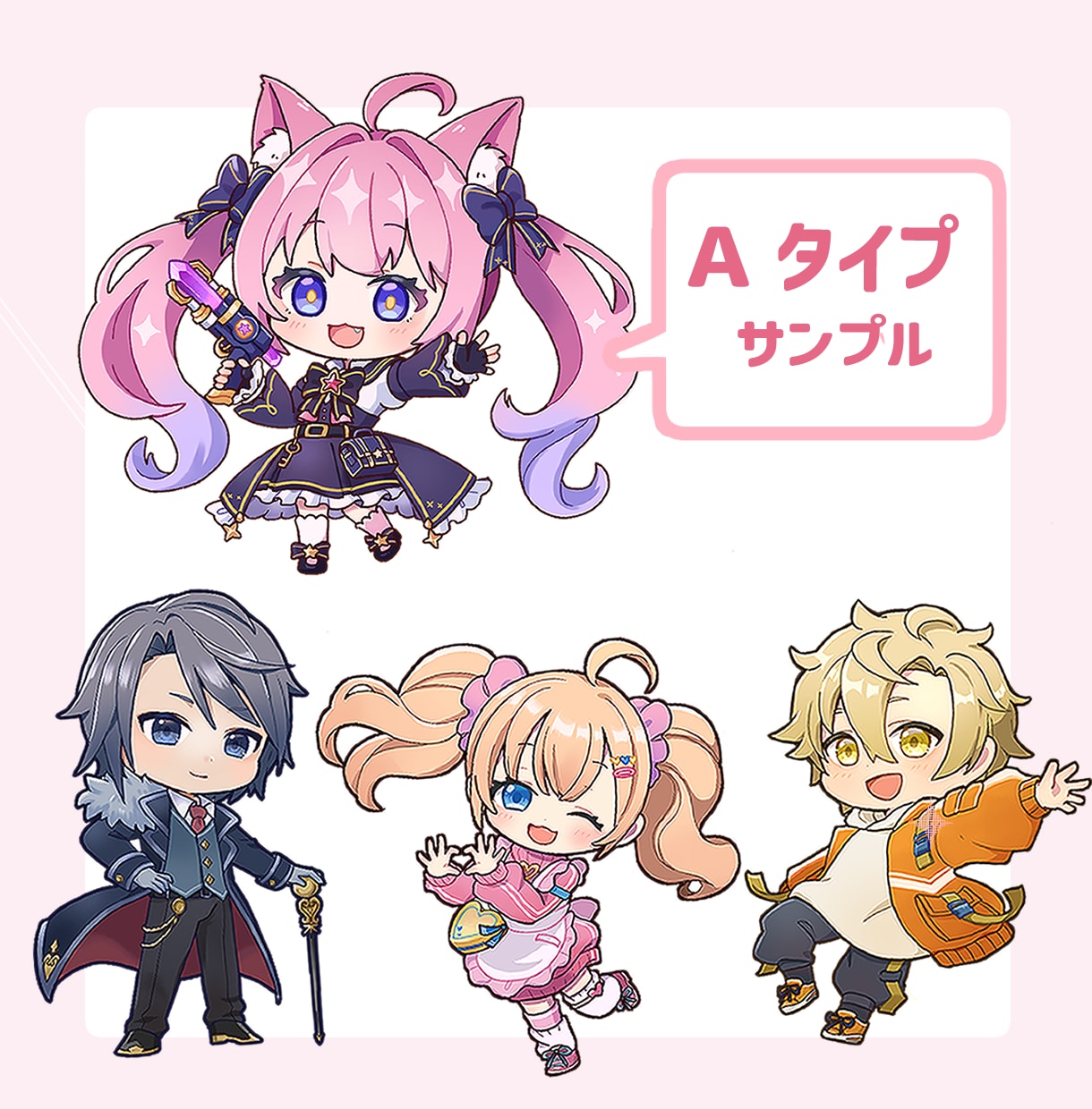 SDミニキャラ（デフォルメ）制作します 商用OK！配信・アイコン・グッズ対応 イメージ6