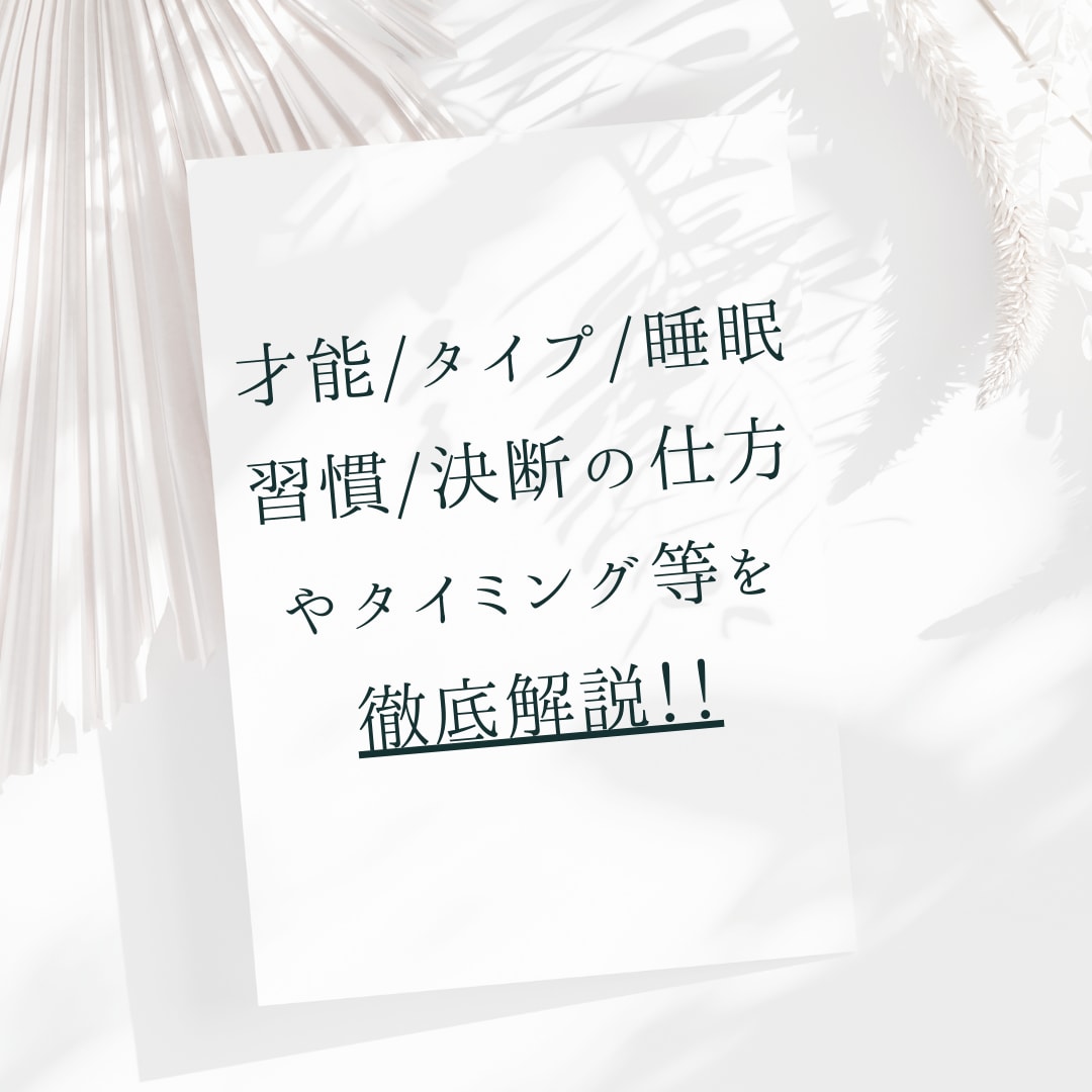 才能を数値化した統計学を使用してあなたを解説します 【3月限定価格】あなたの自己理解/才能開花を最大限サポート！ イメージ1