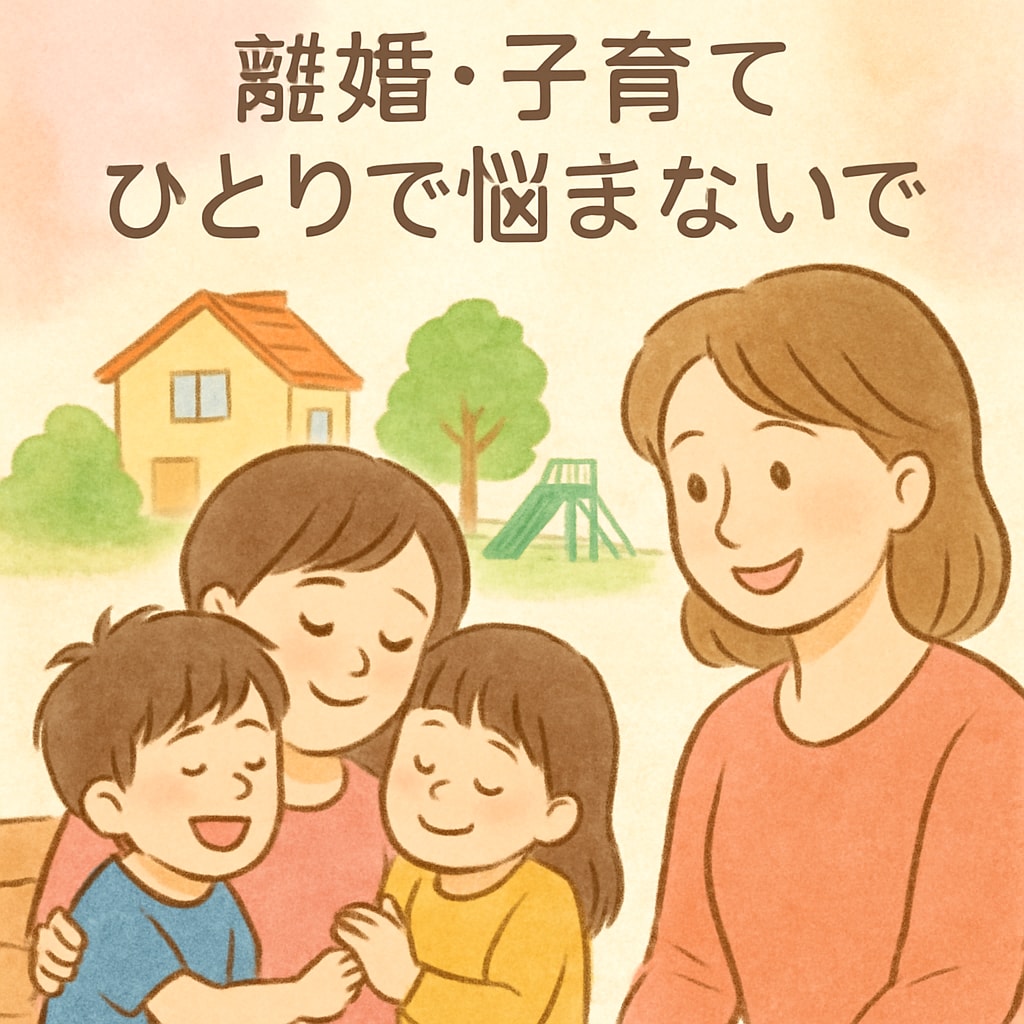 調停離婚のこと、子育てのこと、一緒に考えます 〜わたしにできること、させてください！〜 イメージ1