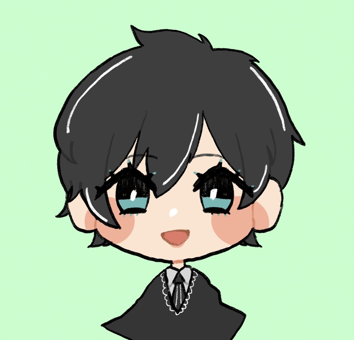 写真からキュートなミニキャラ似顔絵をお描きします 早期納品も対応！SNS・ウエディング・プレゼントにぴったり イメージ6