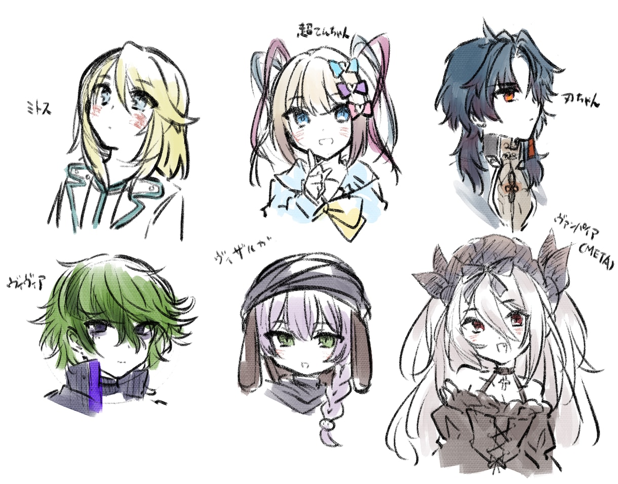 安価でイラストお受けします 安く早く様々なキャラクターをご提供いたします！ イメージ2