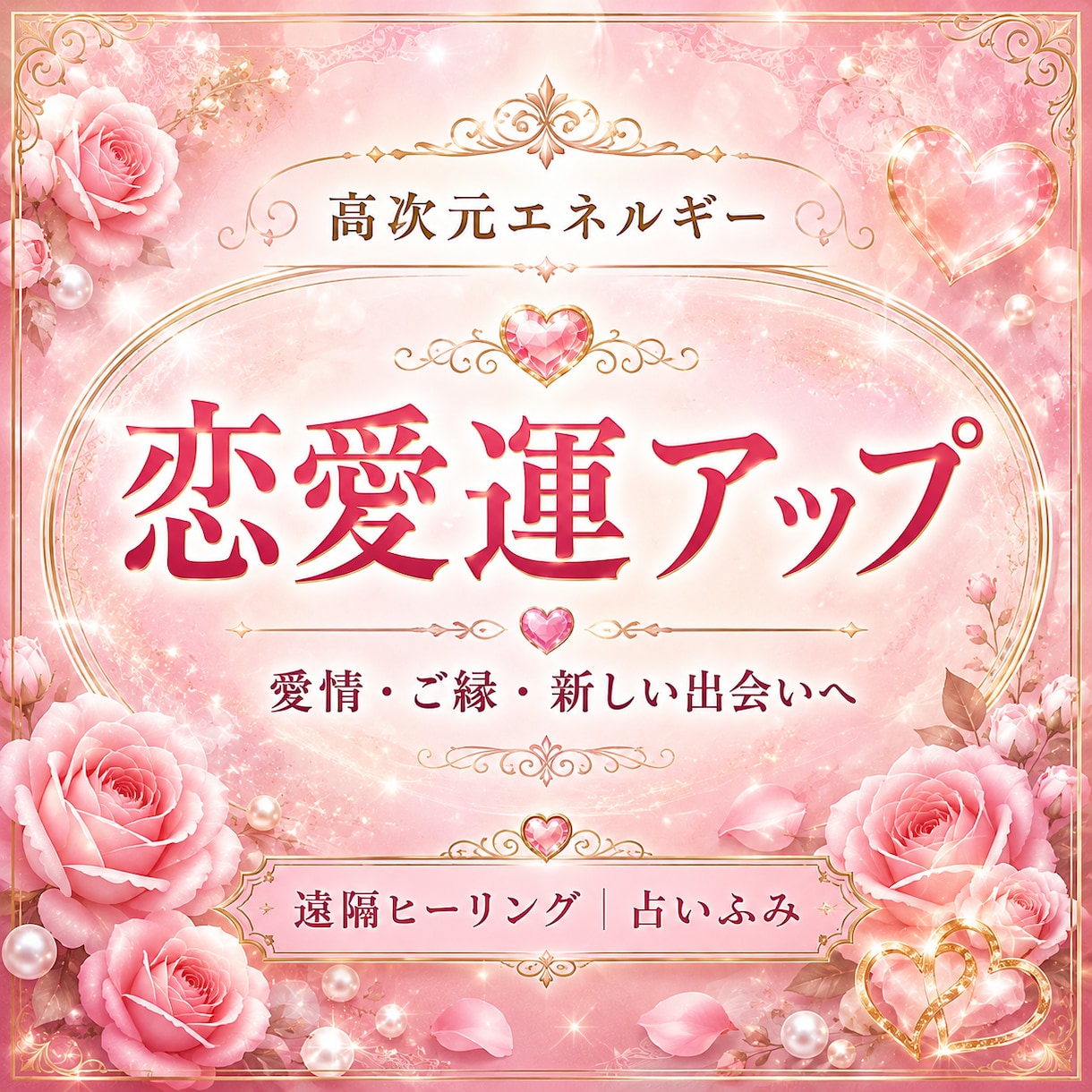 恋愛運を優しくサポート♡遠隔ヒーリングします 遠隔ヒーリングであなた本来の運気を整えます イメージ1