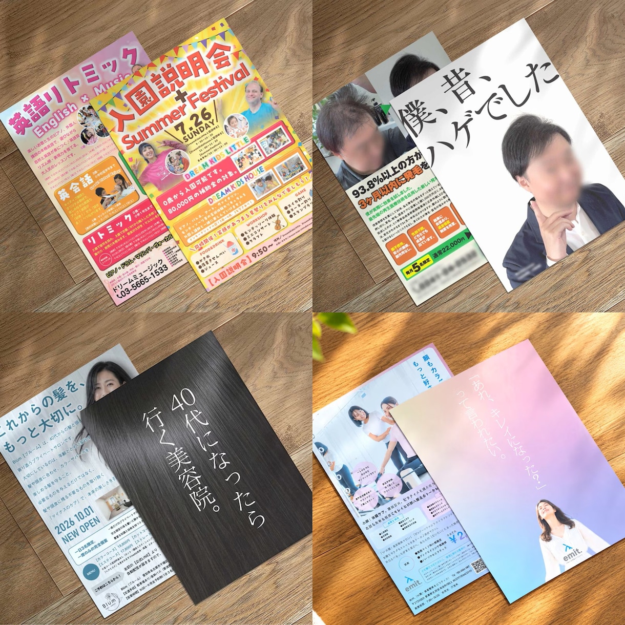 修正無制限、文章不要、短納期、キャンセル保証します AIの作成では難しい差別化されたチラシが効果を出します。 イメージ3