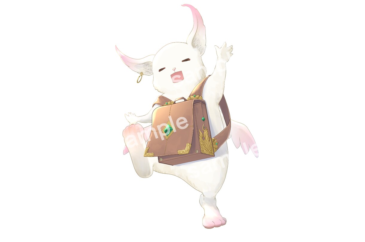 可愛いモンスターのキャラクターを制作します 表情差分・アイテム有り無し・パーツ分けも対応可能！ イメージ7